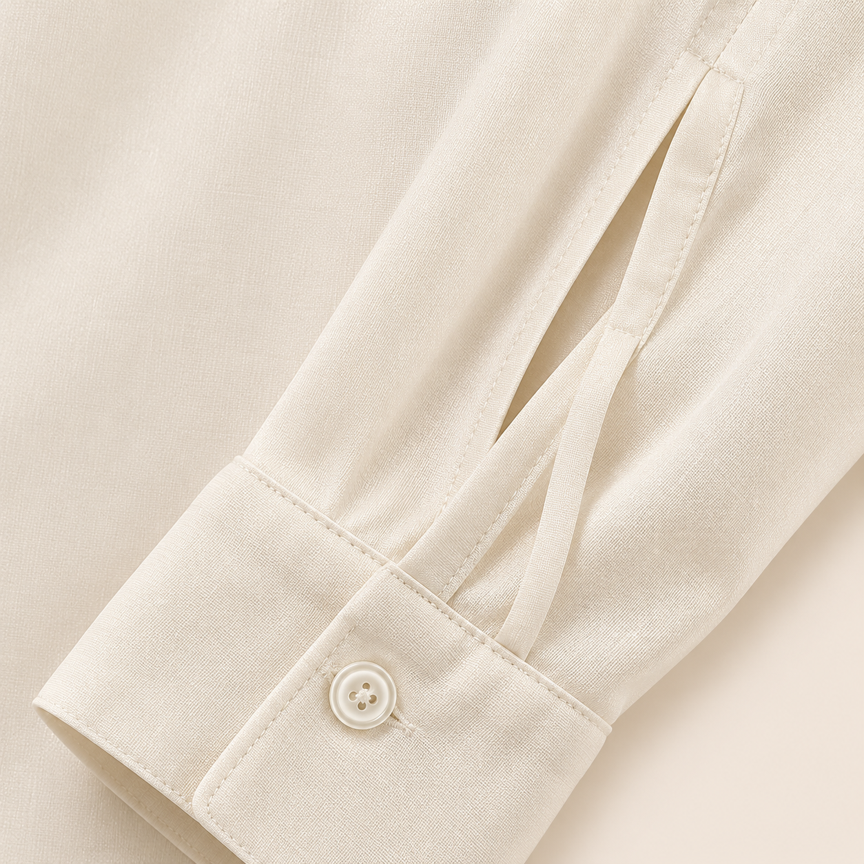 Blouse asymétrique à lien — détail du vêtement