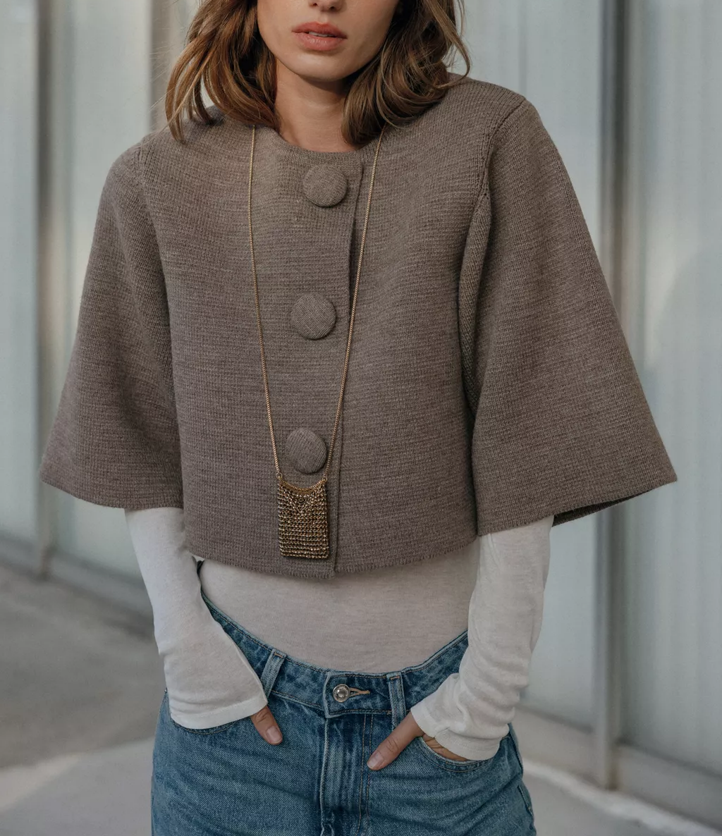 Cardigan JADE gris