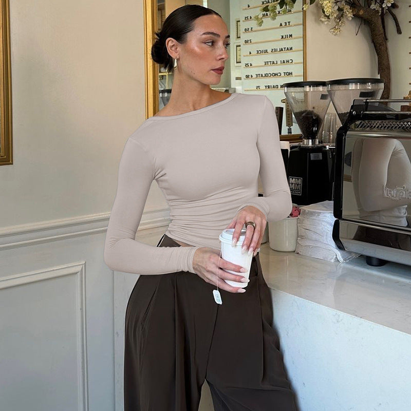 MYA — Fitted open-back top